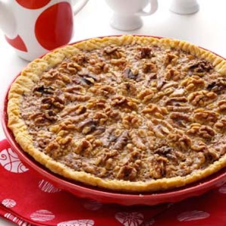 Pie - Maple-Caramel Walnut Pie Recipe