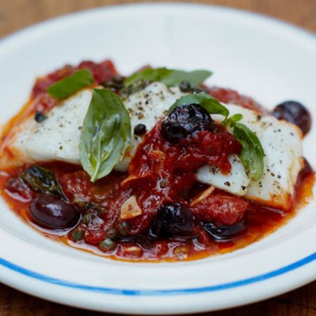 Tilapia and tomato Sauce