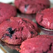 Blueberry Beetnik Muffins