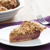 Poppy Seed Apple & Berry Crumble Pie