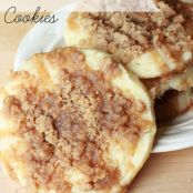 Coffee Cake Sour Cream Cookies