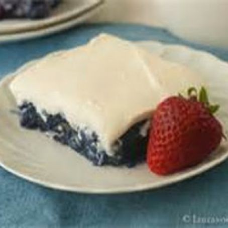 Blueberry Jello Dessert