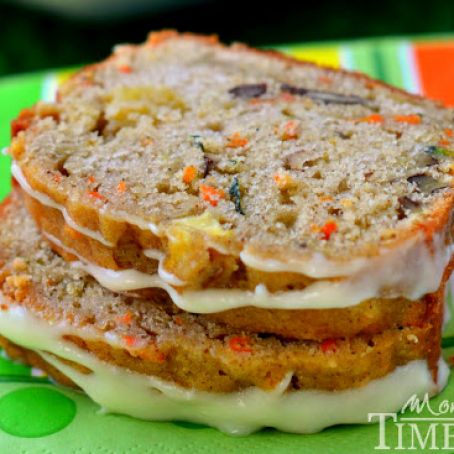 Carrot Zucchini Apple Bread