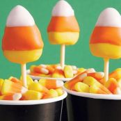 Candy Corn Cake Pops