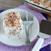 Coconut Cream Poke Cake
