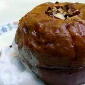 Baked Apples with Caramel Sauce