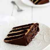 CAKE - Chocolate Cake with Peanut Butter Frosting