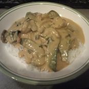 Kevin's Famous Red Thai Curry with Shrimp