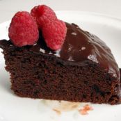 CAKE - Raspberry Chocolate Mud Cake