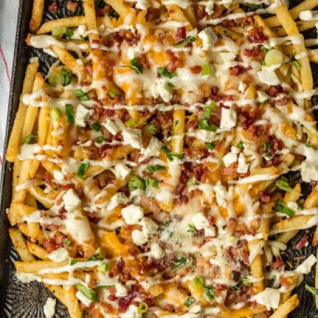 3 Cheese Bacon Ranch Fries