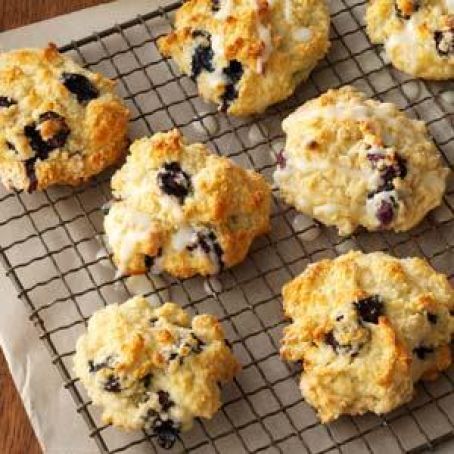 Lemon Blueberry Biscuits