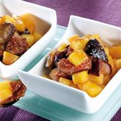 Roast Pineapple and Figs in Australian Honey