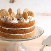 Sky-High Snickerdoodle Cookie Cake