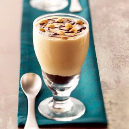 Chocolate Peanut Parfaits Recipe