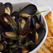 Pan Roasted Bouchot Mussels with OS