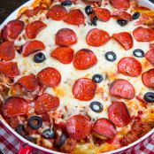 Pepperoni Pizza Casserole