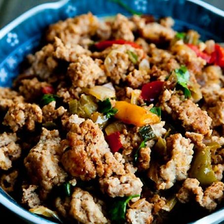 GROUND****Ground Turkey and Peppers