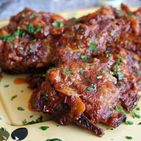 Calabrian Style Pork Ribs