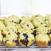 Blueberry + Avocado Mini Muffins
