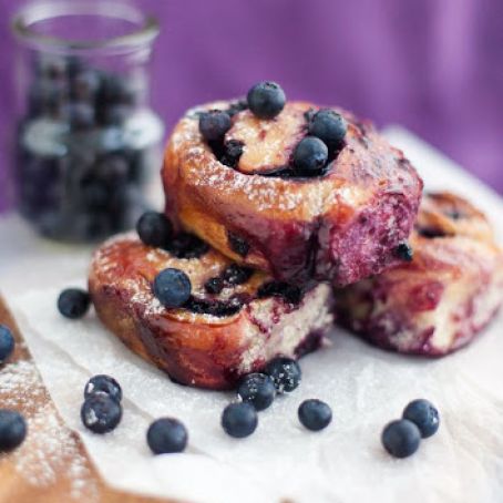 Blueberry Cinnamon Buns