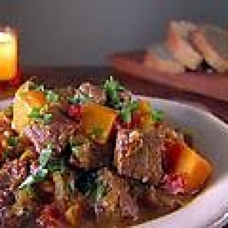 Beef and Butternut Squash Stew