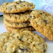 Chocolate Oat-Chip Cookies