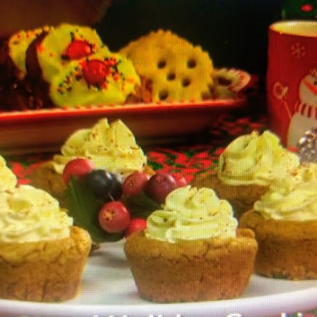 Mrs. Claus' Holiday Cookie Cups