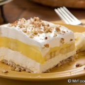 Bananas 'n' Cream Squares