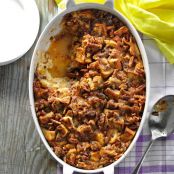 Raisin Bread & Sausage Morning Casserole Recipe