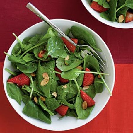 Strawberry Spinach Salad
