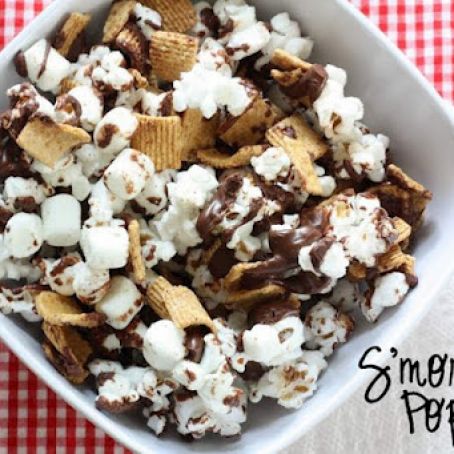 s'more popcorn