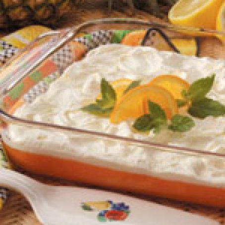 Tart Orange Gelatin Salad Recipe