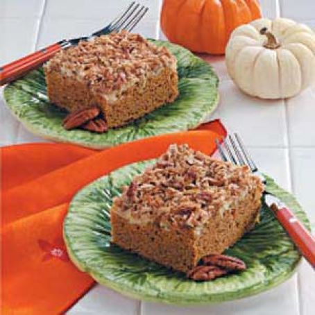 Pumpkin Cheese Coffee Cake