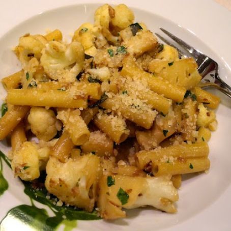 Ziti con Cavolfiore Gratinati