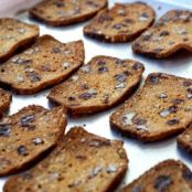 Rosemary Raisin Pecan Crisps