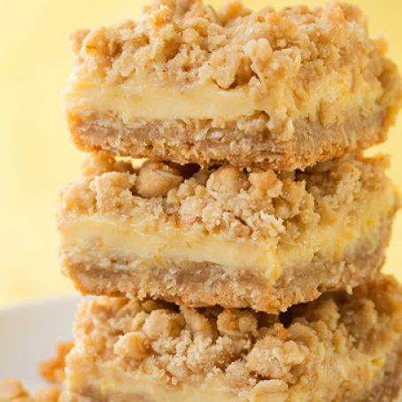 Lemon Creme Crumb Bars