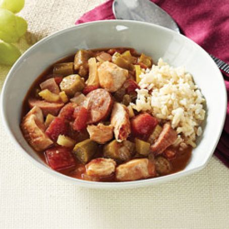 Chicken and Sausage Gumbo/Diabetic