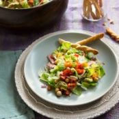 Chopped Salad with Roasted Vegetables : Recipes : Cooking Channel