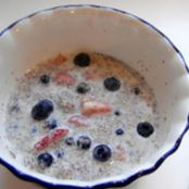 Hot Coconut Flaxseed Cereal