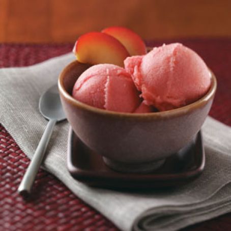 Lemon Plum Sorbet Recipe | Taste of Home Recipes