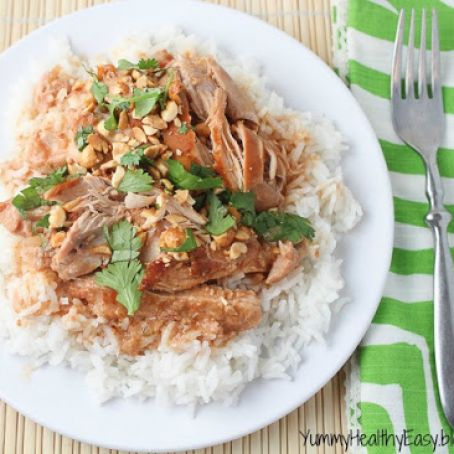 Easy Thai Chicken (Slow Cooker)