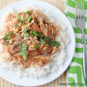 Easy Thai Chicken (Slow Cooker)