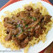 Slow Cooker Beef and Noodles