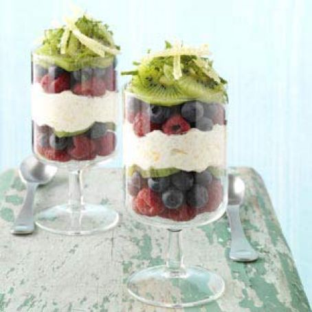 Lemon Breakfast Parfaits Recipe