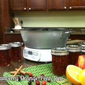 Cranberry Orange Pear Jam - Jam Maker