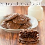 Flourless Almond Joy Cookies
