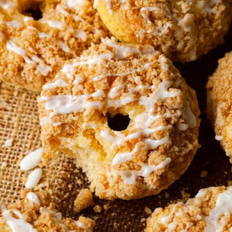 Coffee Cake Donuts