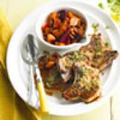 Crispy Honey Mustard Pork Chops