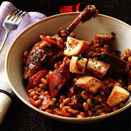 Cassoulet with Pork, Lamb, and Duck