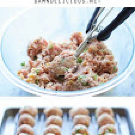 Slow Cooker Buffalo Chicken Meatballs
